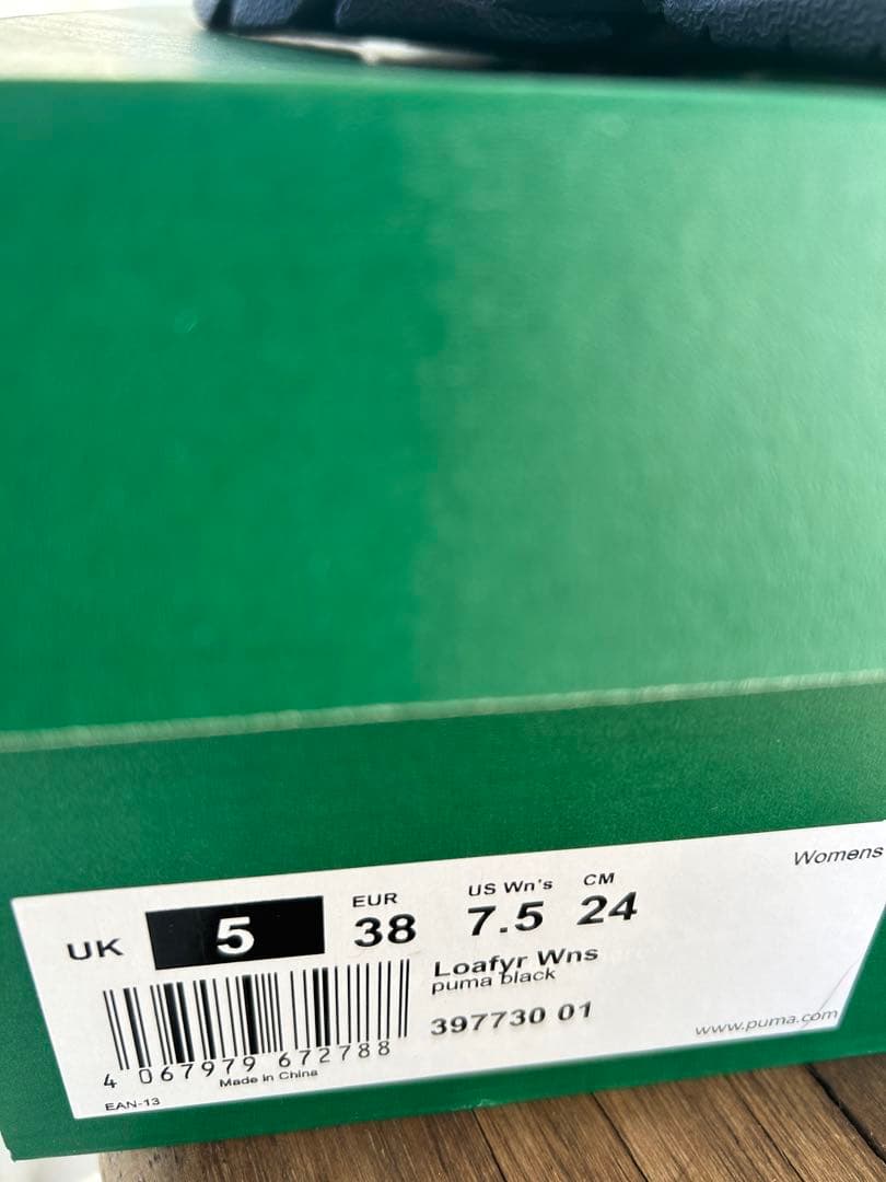 PUMA Loafyr Wns ブラック 7.5US