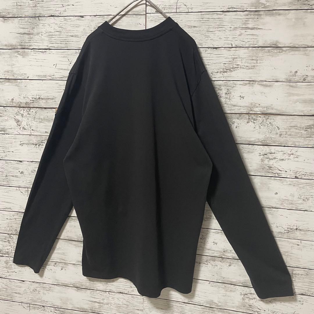 【 24SS 】 モンクレール ピクセルロゴ 長袖カットソー ロンT 美品