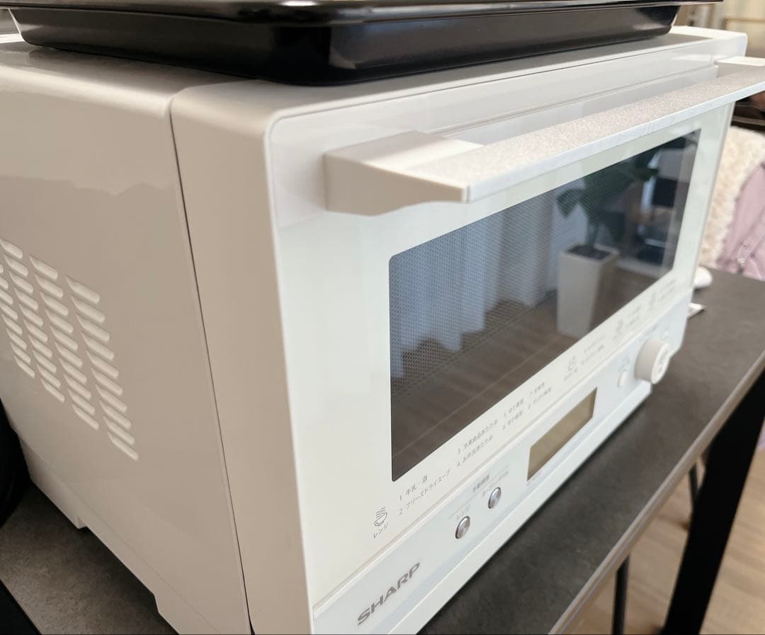 SHARP 電子レンジ RE-WF183-W オーブン可