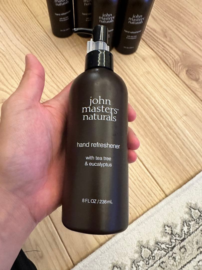 john master organics: ハンドリフレッシュナー　7本セット