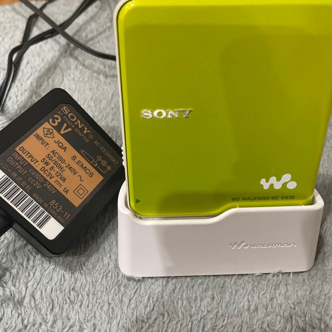 SONY ポータブルMDプレーヤー　WALKMAN MZ-E630
