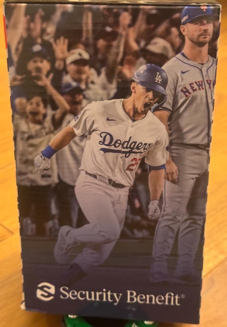 トミーエドマン☆スタジアム限定配布☆ボブルヘッド☆未開封☆背番号: 25