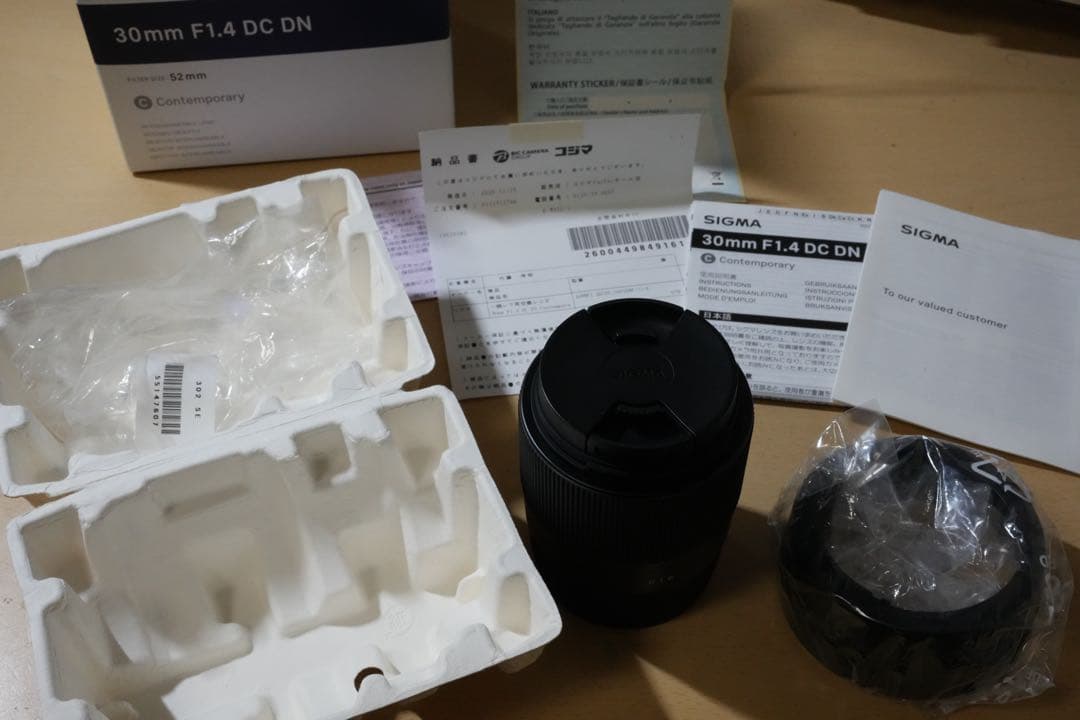 レンズ(単焦点) SIGMA 30mm F1.4 DC DN (SONY E-mount)