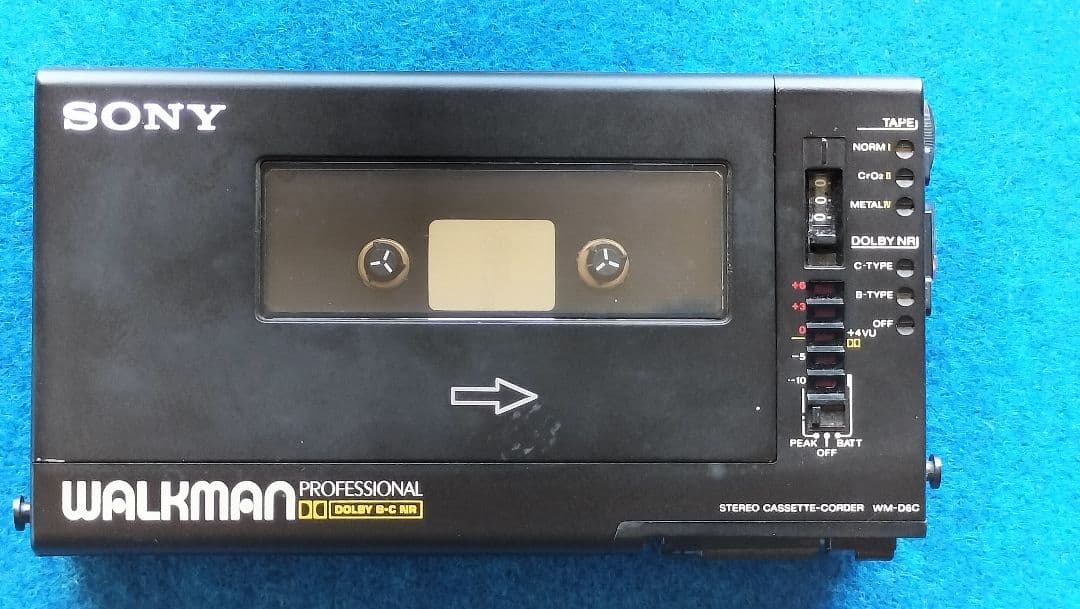 SONY WM-D6C ステレオカセットプレーヤー