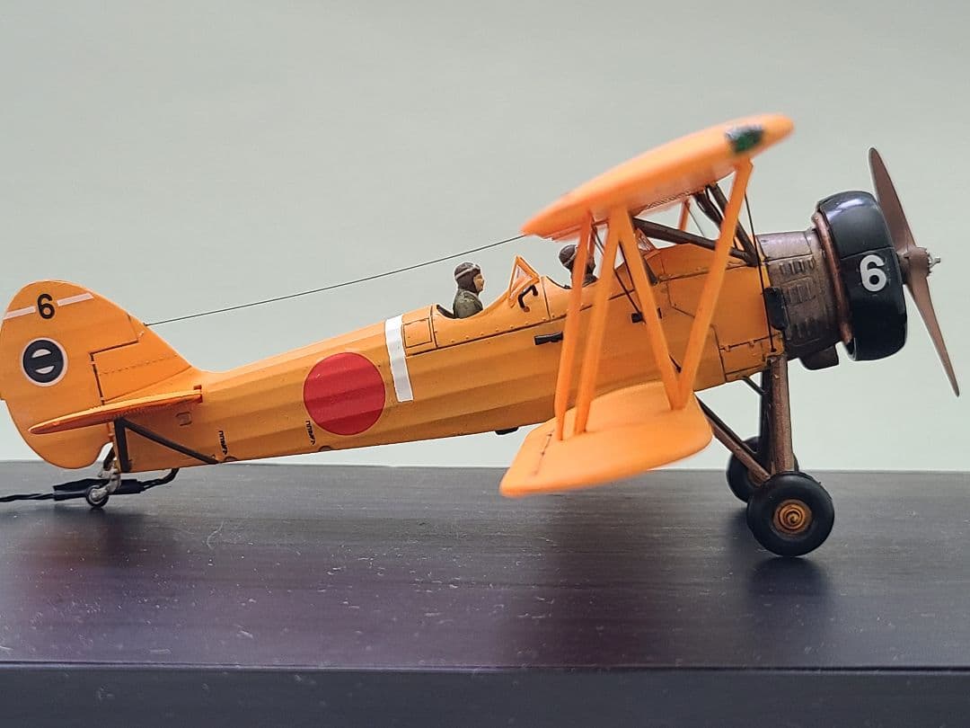 九五式一型乙中間練習機(赤とんぼ) リアルモーターライズ ニチモ1/48完成品