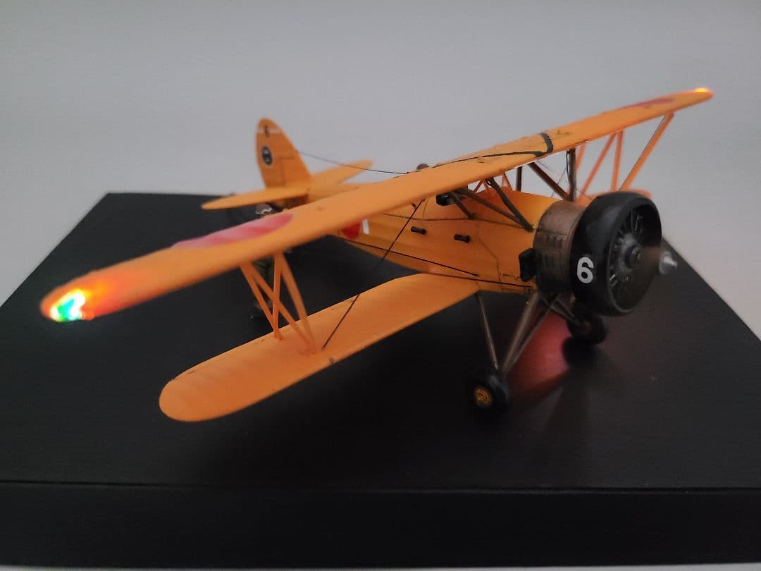 九五式一型乙中間練習機(赤とんぼ) リアルモーターライズ ニチモ1/48完成品