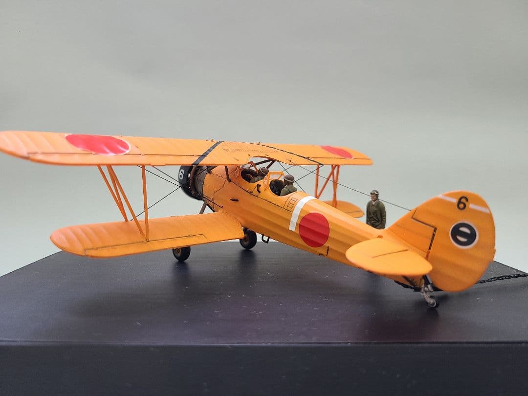 九五式一型乙中間練習機(赤とんぼ) リアルモーターライズ ニチモ1/48完成品