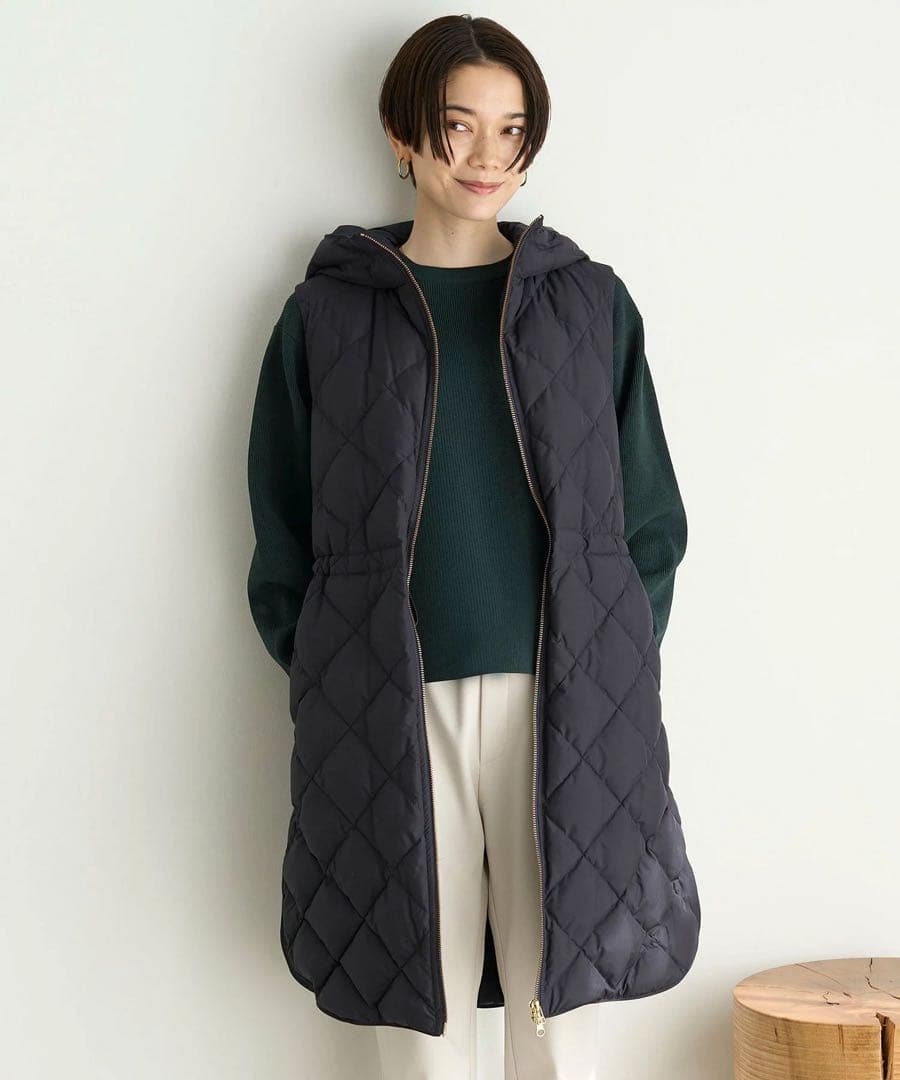 【新品】TAION×UNFILO アンフィーロ フード付きジレ Mサイズ