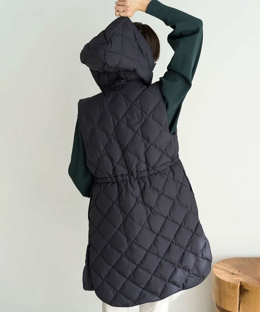 【新品】TAION×UNFILO アンフィーロ フード付きジレ Mサイズ