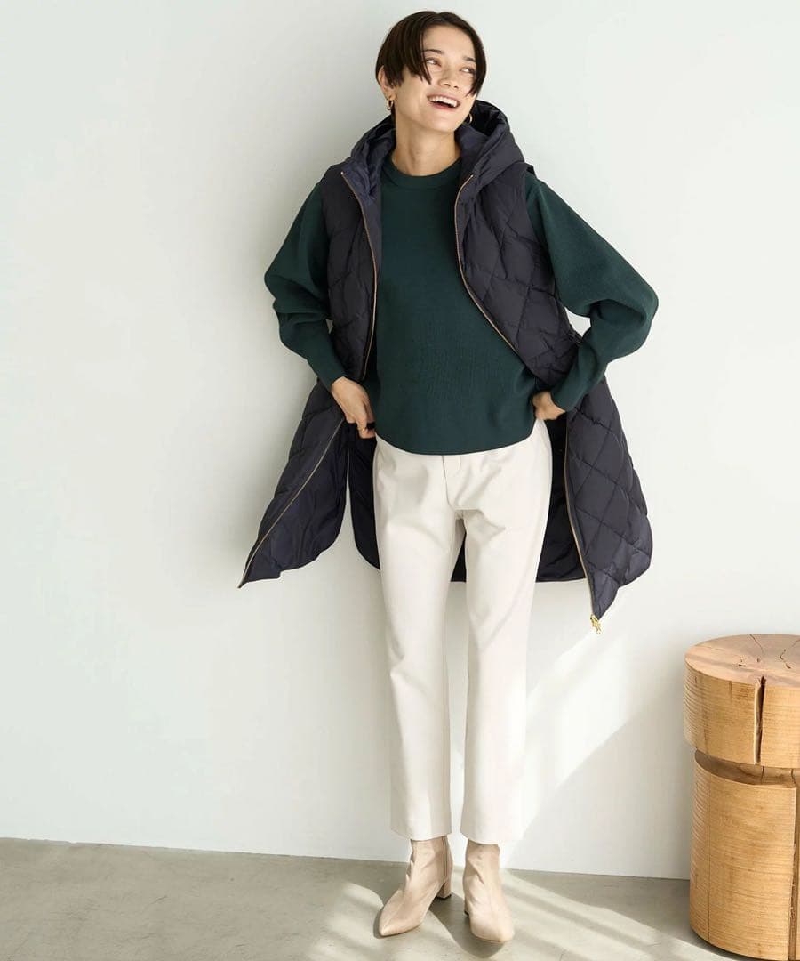 【新品】TAION×UNFILO アンフィーロ フード付きジレ Mサイズ