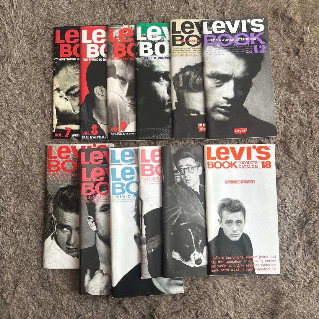 【まとめ売り】Levi's BOOK　 VOL.7〜18