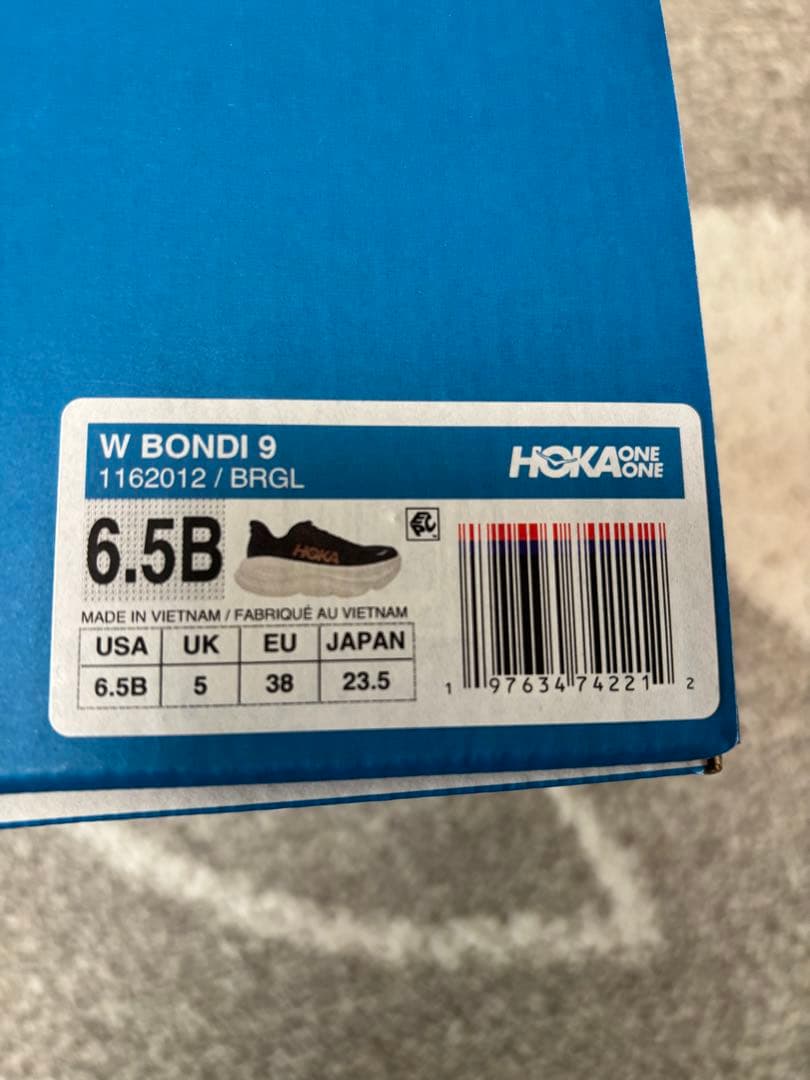 HOKA オネオネBONDAI９レディース23.5㎝ レギュラー