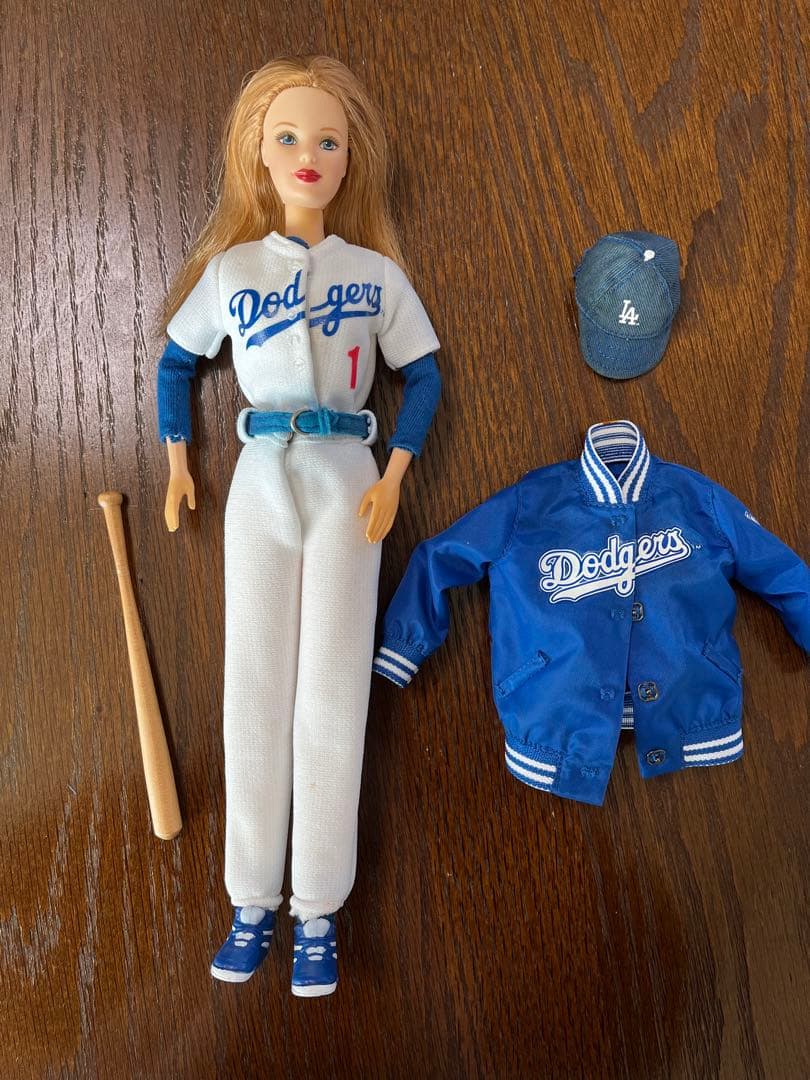 90年代　ヴィンテージ　バービー　ドジャース