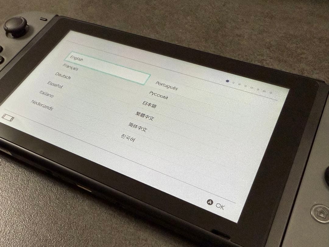 Nintendo Switch 本体＋付属品/グレー【ジャンク品】