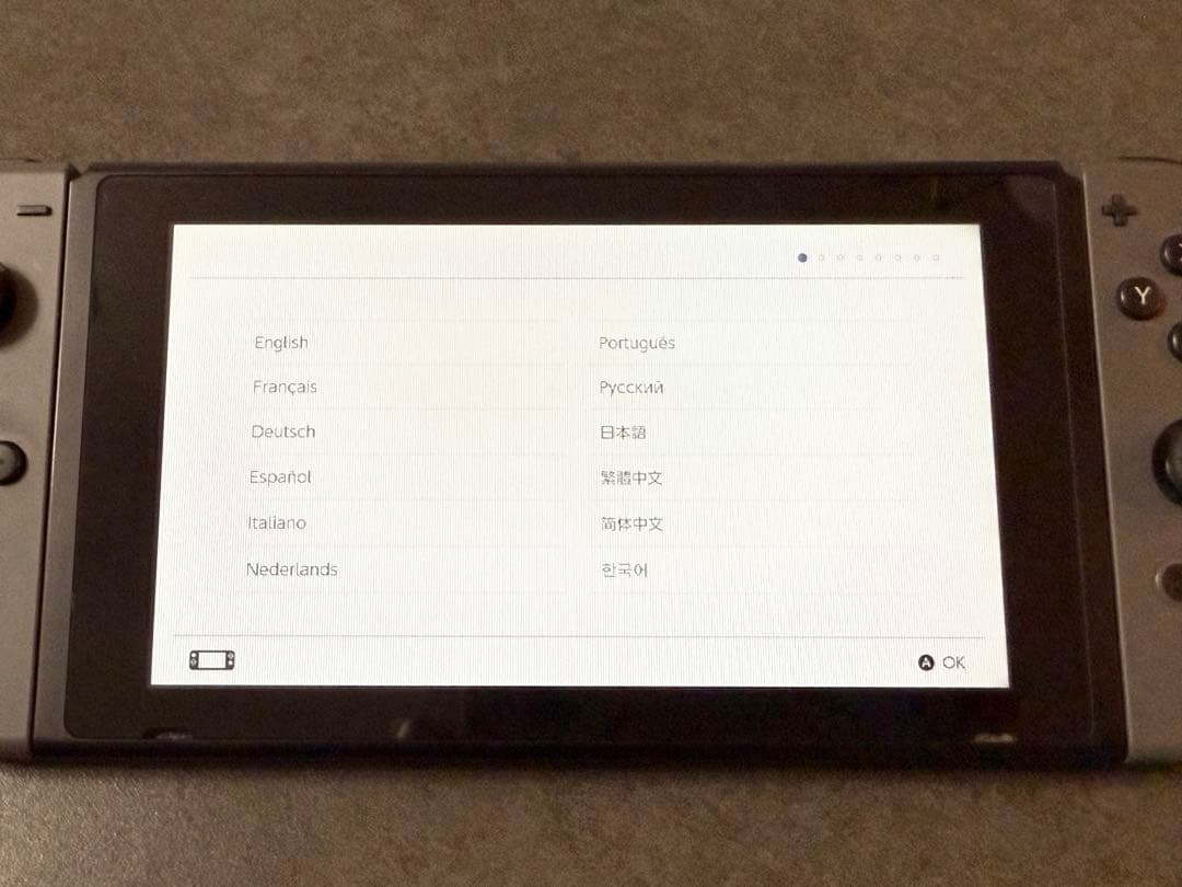 Nintendo Switch 本体＋付属品/グレー【ジャンク品】