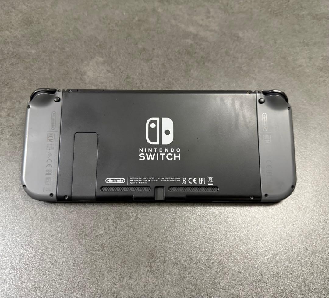 Nintendo Switch 本体＋付属品/グレー【ジャンク品】