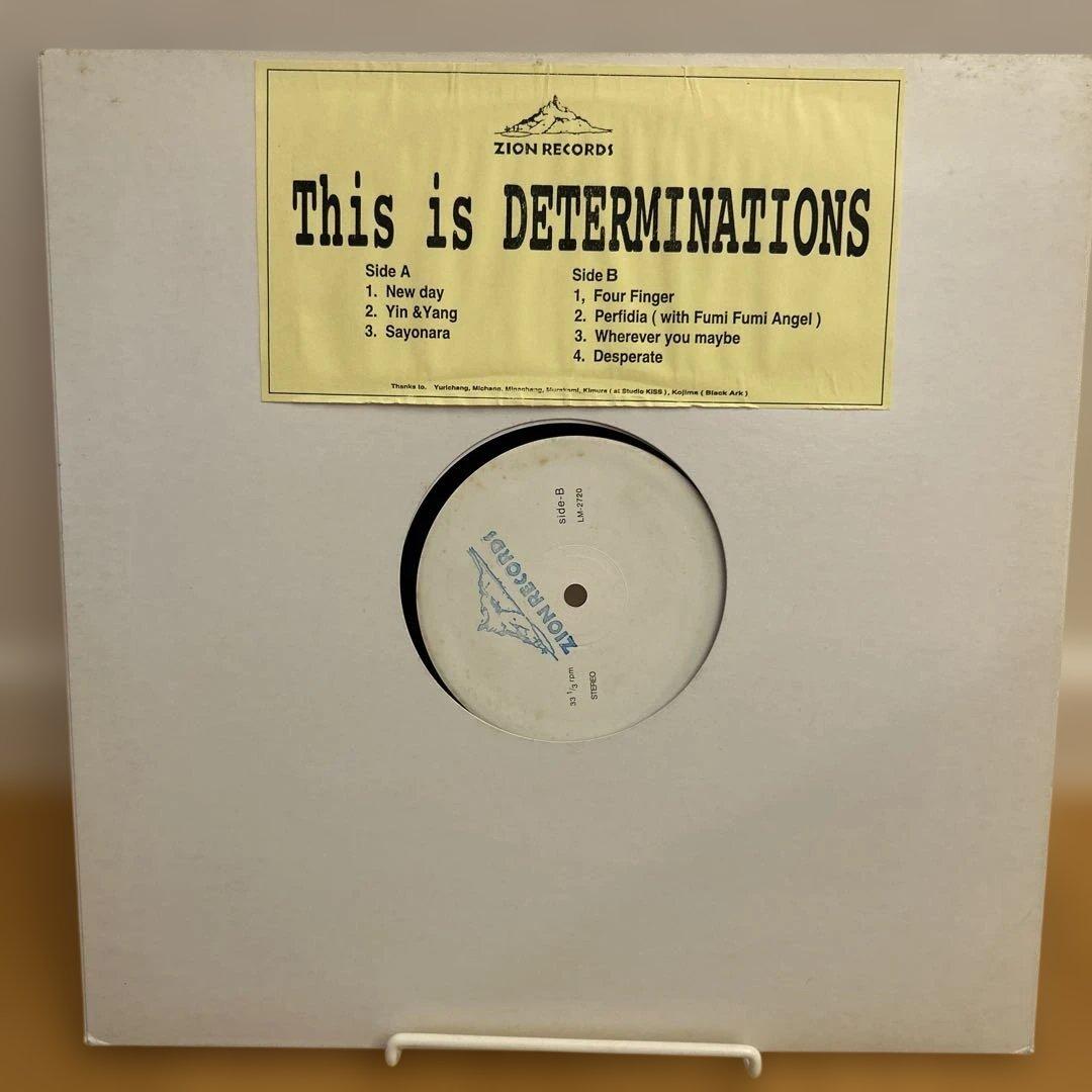 DETERMINATIONS This is DETERMINATIONS 美品