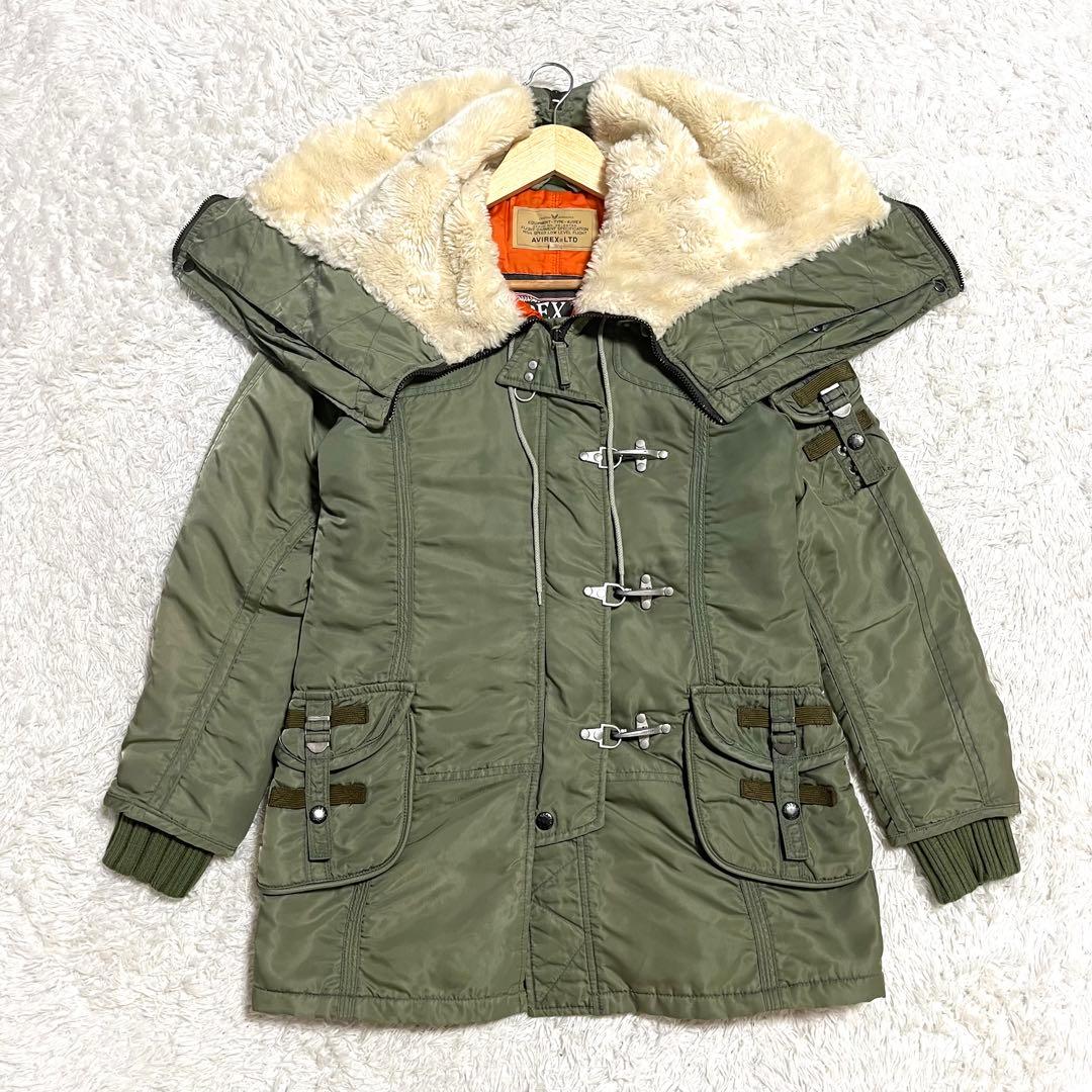 ✨美品✨AVIREX ファイヤーマンジャケット N-2B フライトジャケット