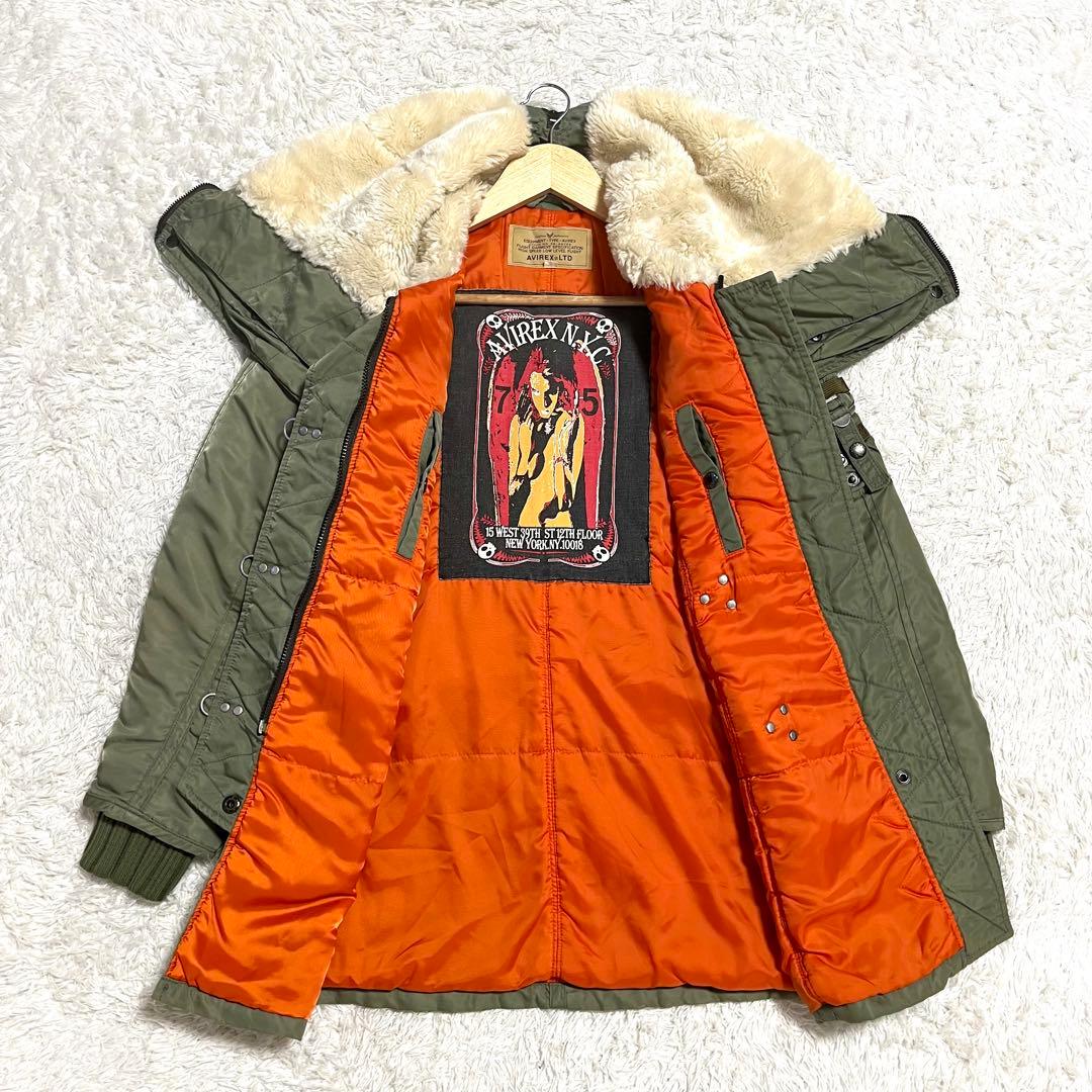 ✨美品✨AVIREX ファイヤーマンジャケット N-2B フライトジャケット