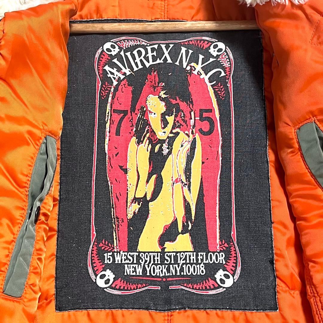 ✨美品✨AVIREX ファイヤーマンジャケット N-2B フライトジャケット