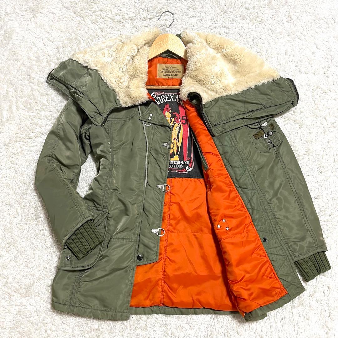 ✨美品✨AVIREX ファイヤーマンジャケット N-2B フライトジャケット