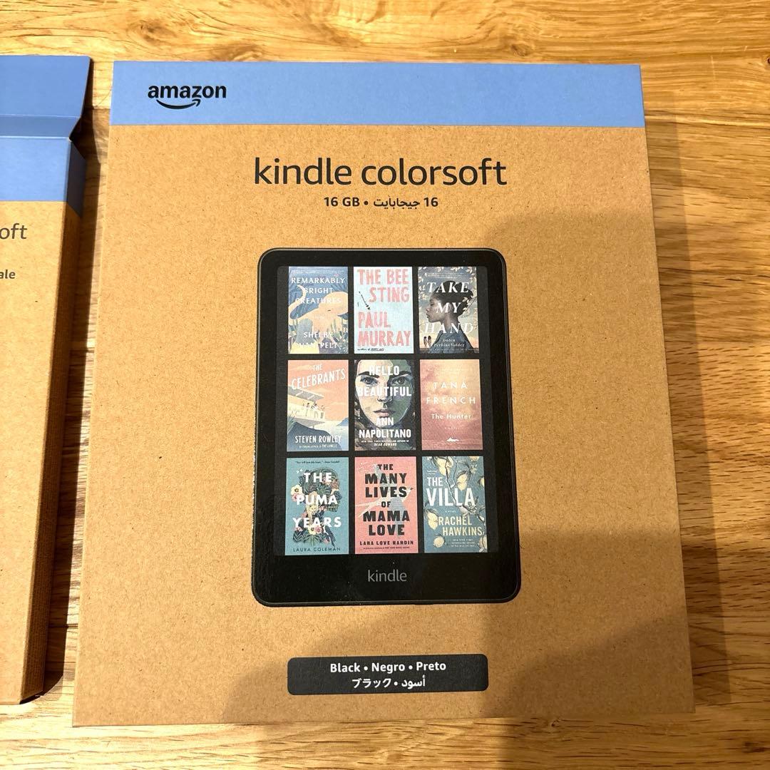 【*で様 Kindle color soft 16G 純正カバー、保護フィルム付