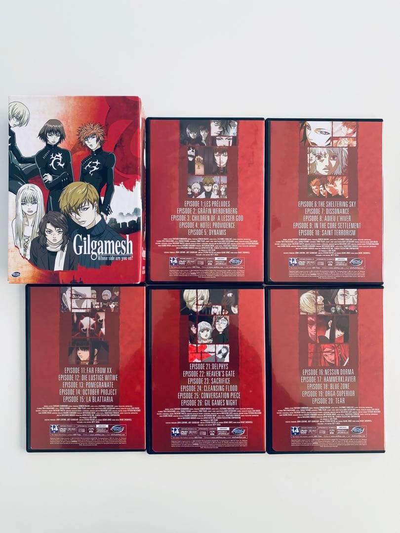 ギルガメッシュ　コンプリートコレクション　米国市場版　超レア　DVD
