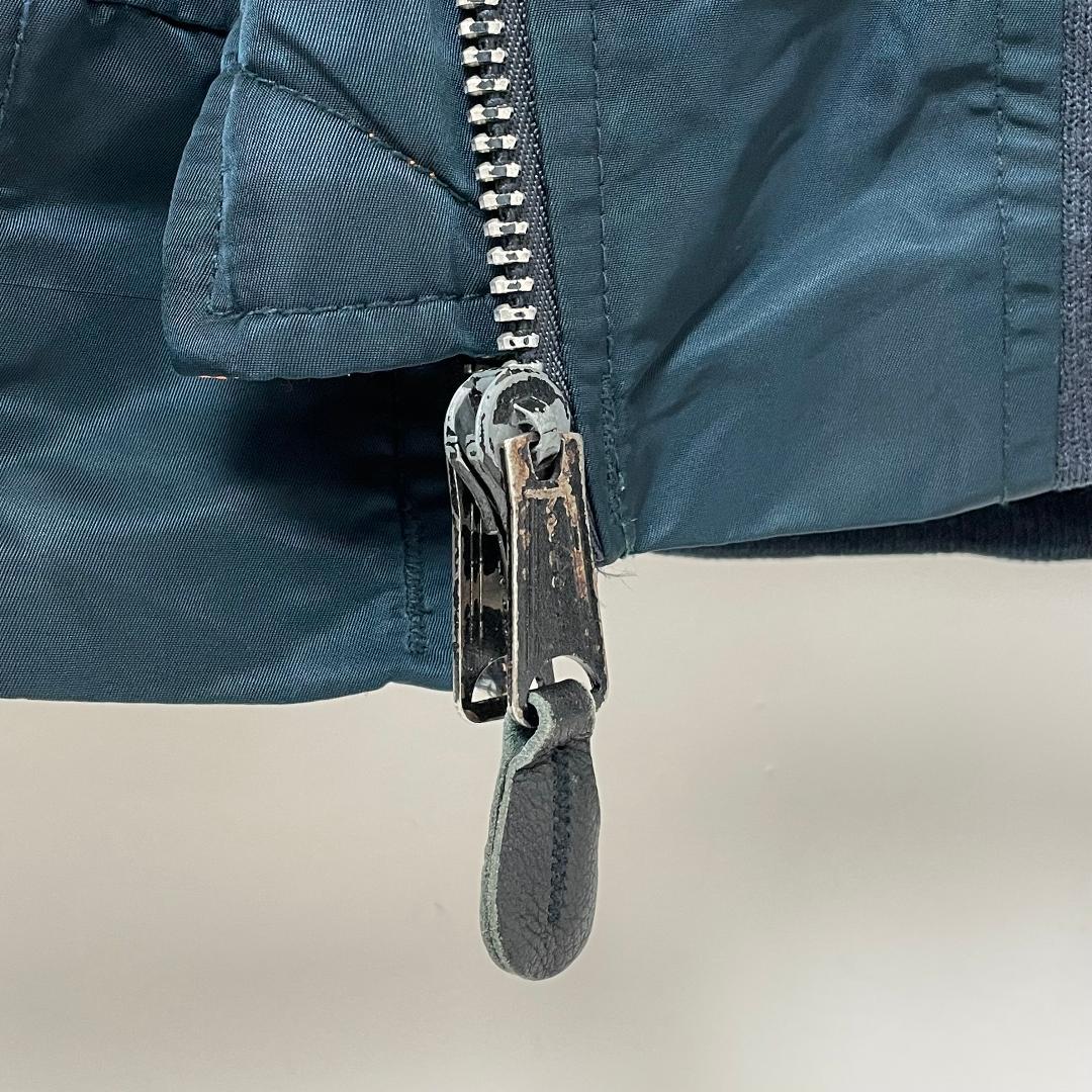 た*き様 Schott USAF ネイビー MA-1 フライトジャケット Lサイ