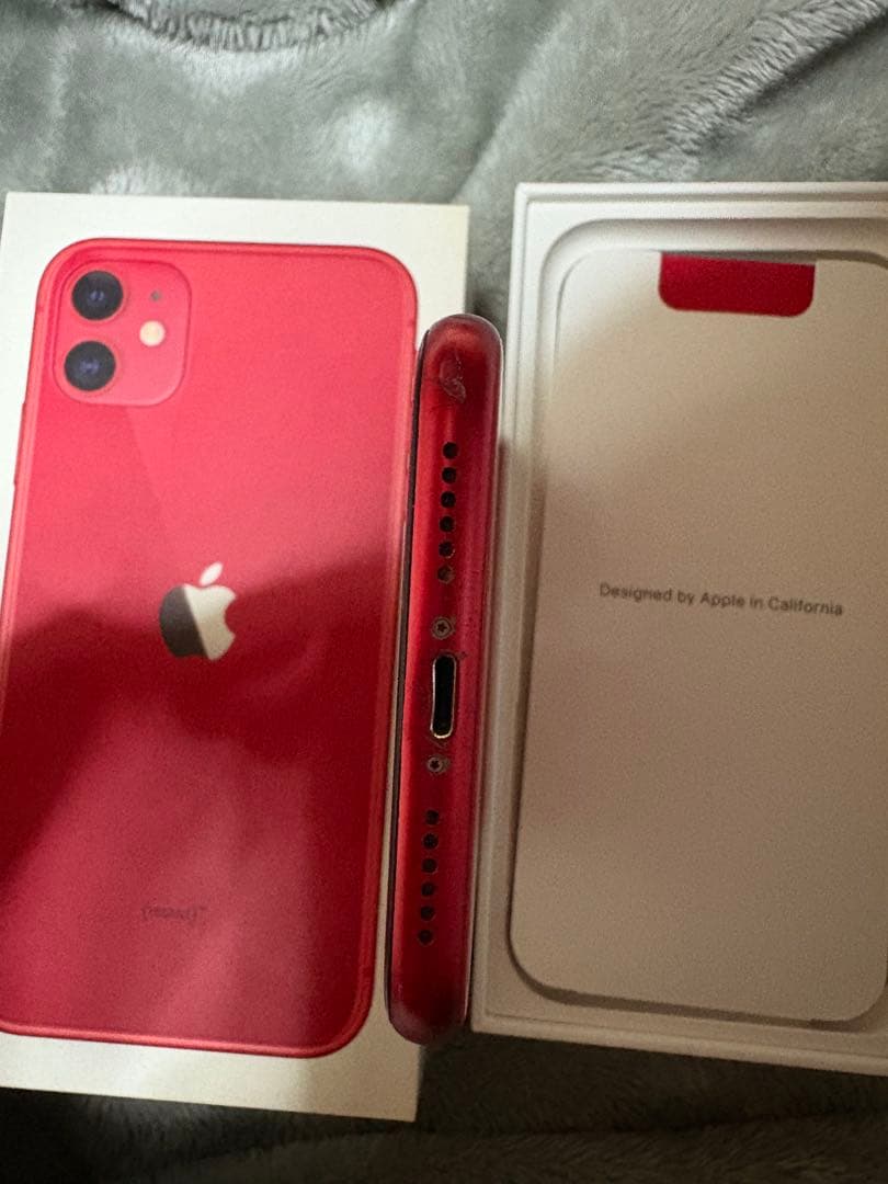 Apple iPhone 11 (赤) 256GB