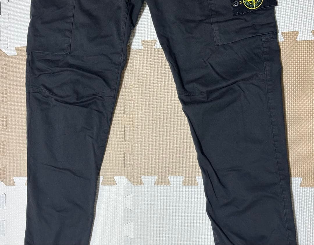 STONE  カーゴパンツ W32 ブラック