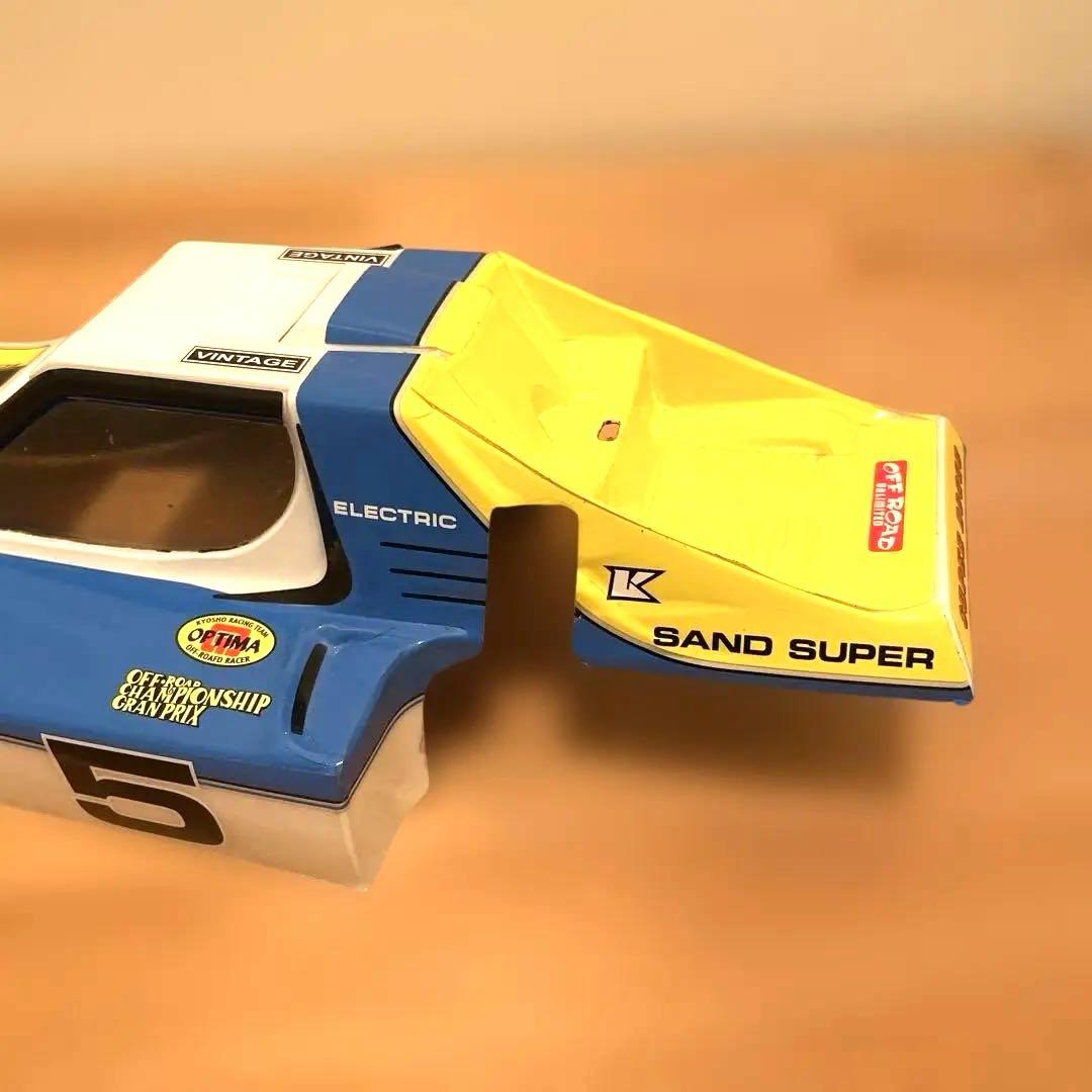 新品 オプティマ　ボディ クリア　塗装済　新品デカール付！