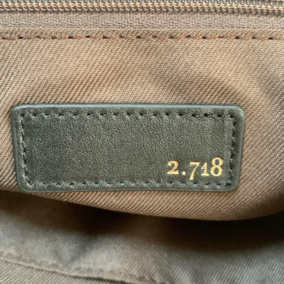 GALLARDAGALANTE 【2.718】スリーククロスボディバッグ 黒