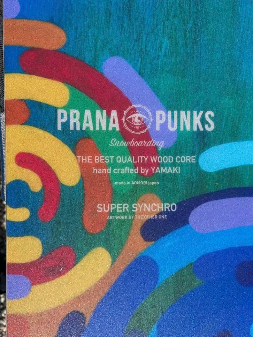 スノーボード PRANAPUNKS 23-24SUPER SYNCHRO154ORIGINAL