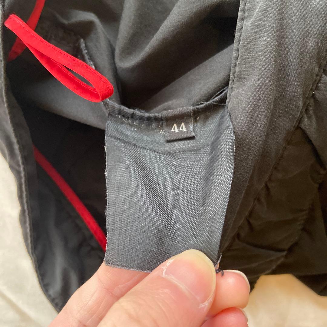 90s 00s プラダ プラダスポーツ 黒 ワイドパンツ 44