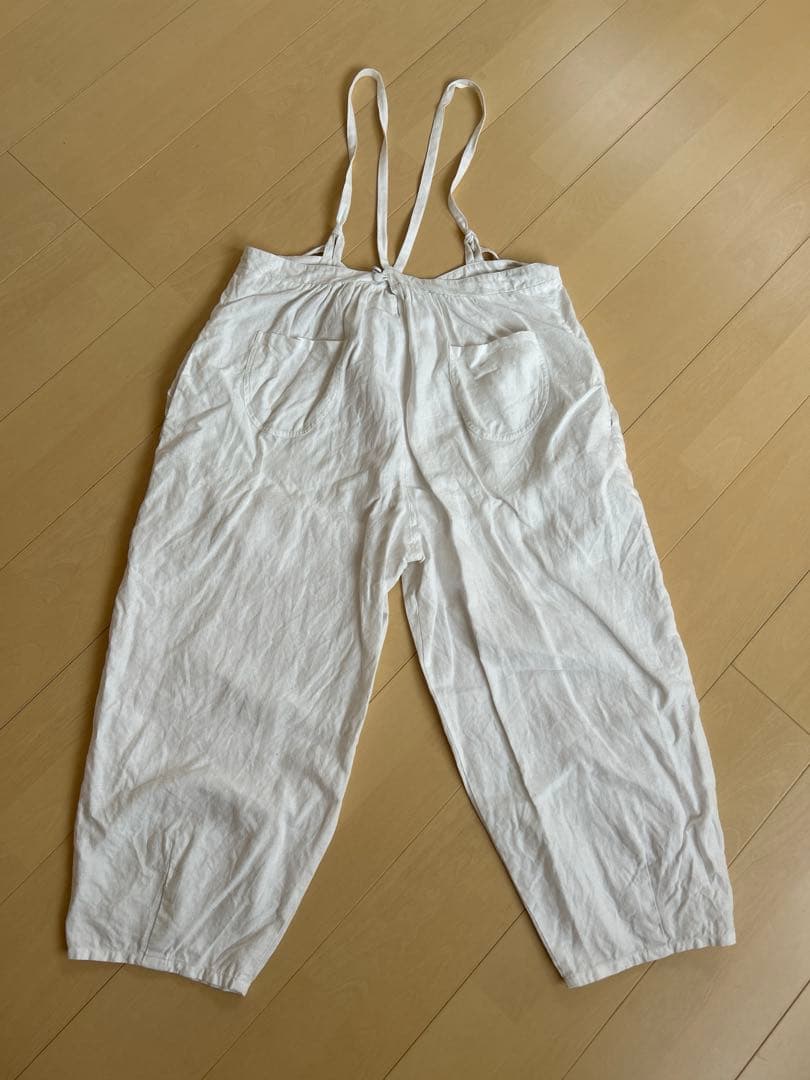 conocone ホワイト吊りズボン