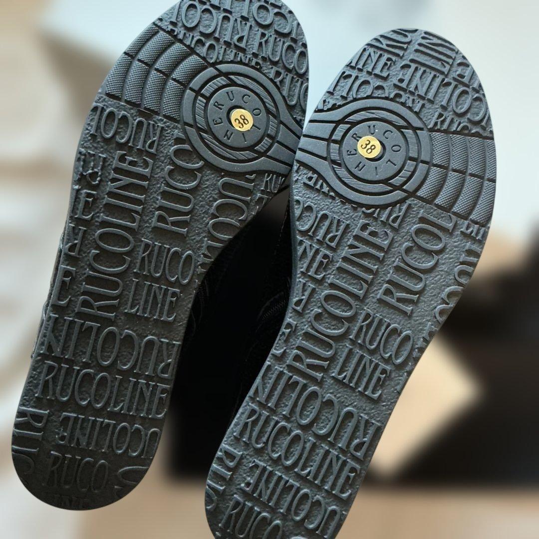 あ*え様 新品RUCOLINEルコラインヒールアップスニーカー38