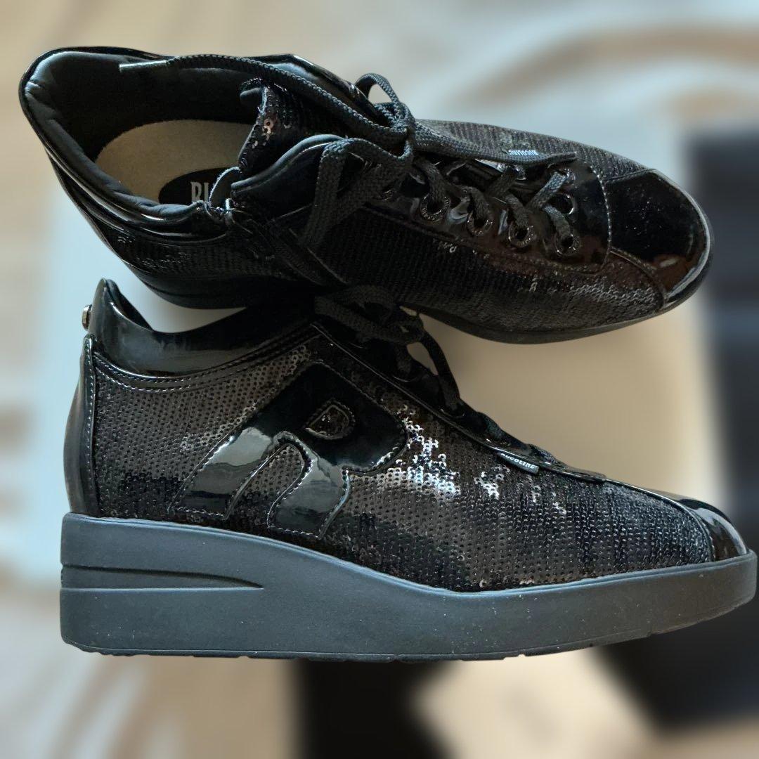 あ*え様 新品RUCOLINEルコラインヒールアップスニーカー38