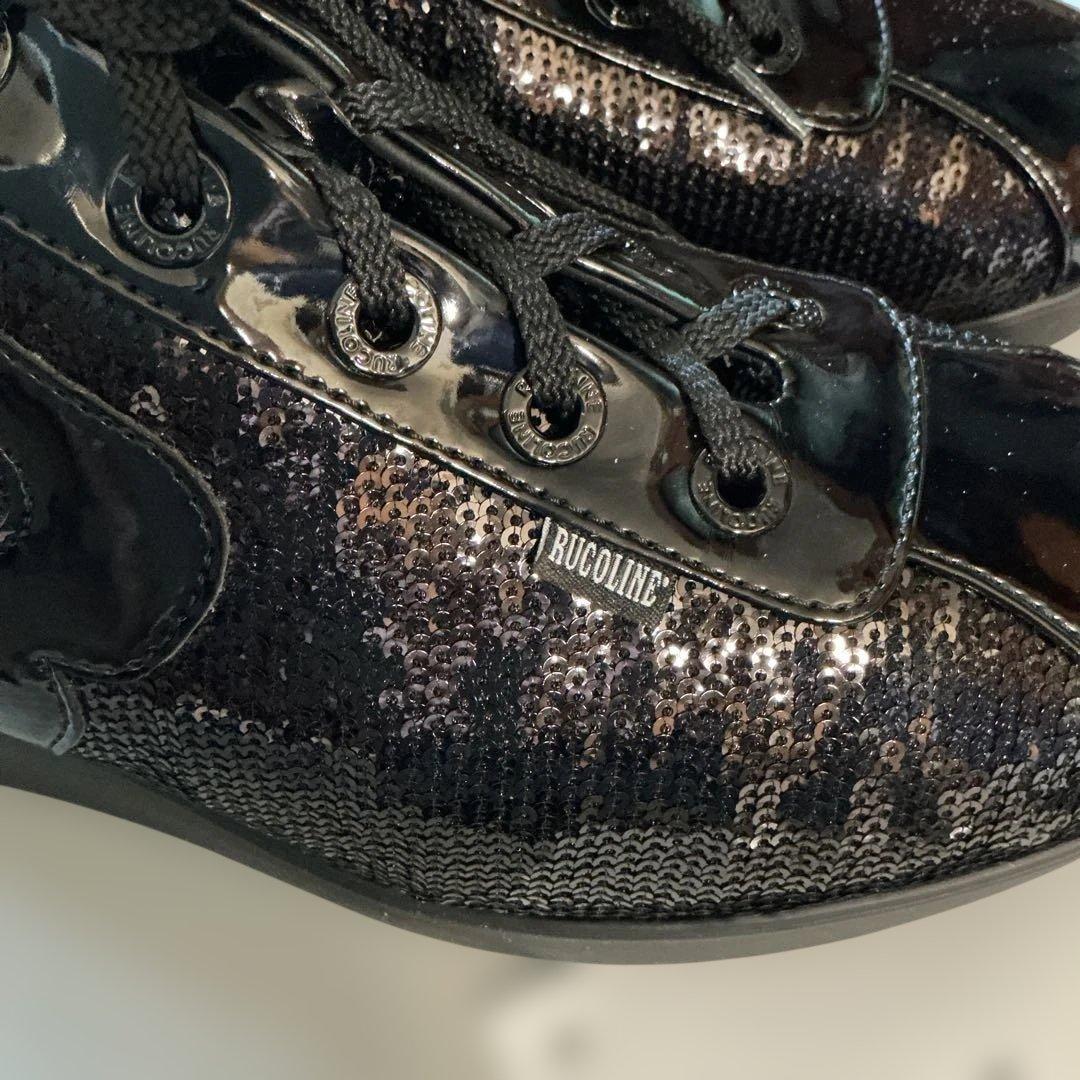 あ*え様 新品RUCOLINEルコラインヒールアップスニーカー38