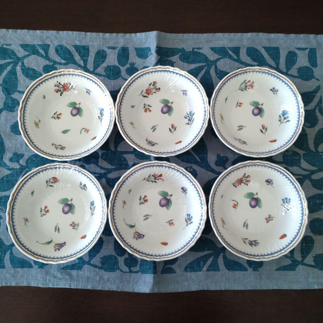 リチャードジノリ　イタリアンフルーツボウル　6枚セット