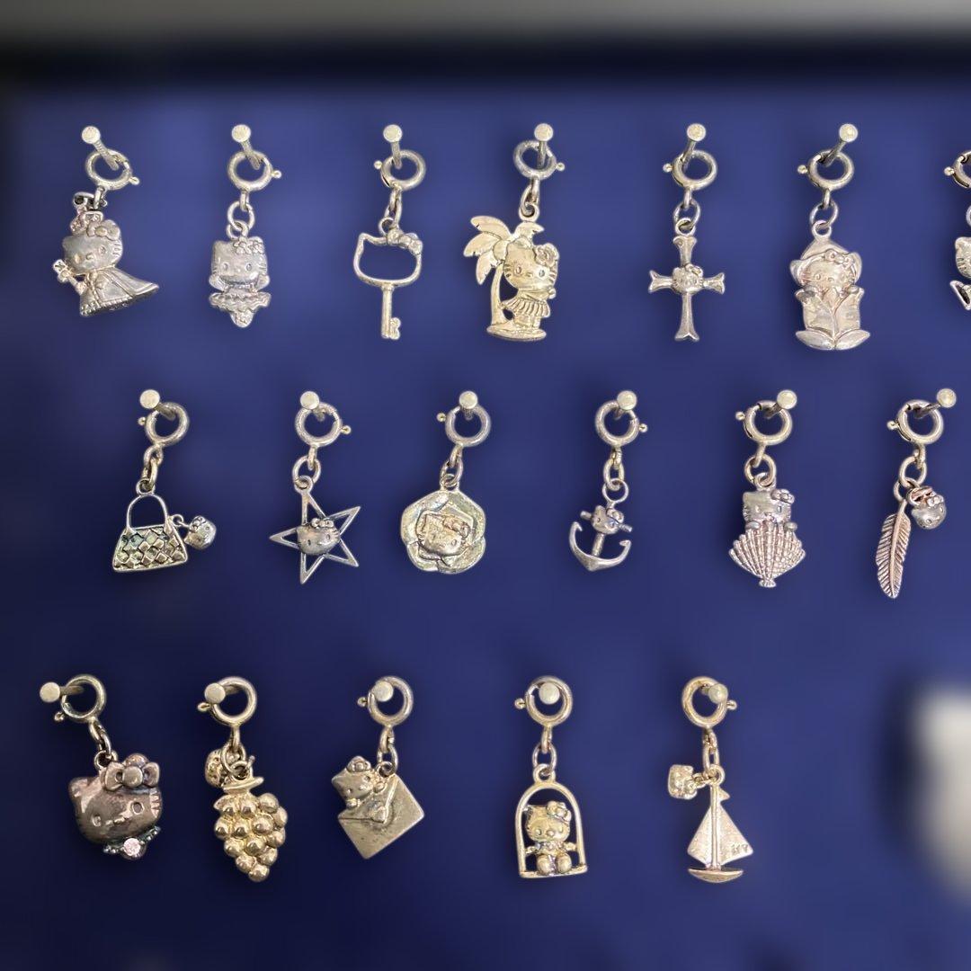 ハローキティ アクセサリー チャーム まとめ売り シルバー 925