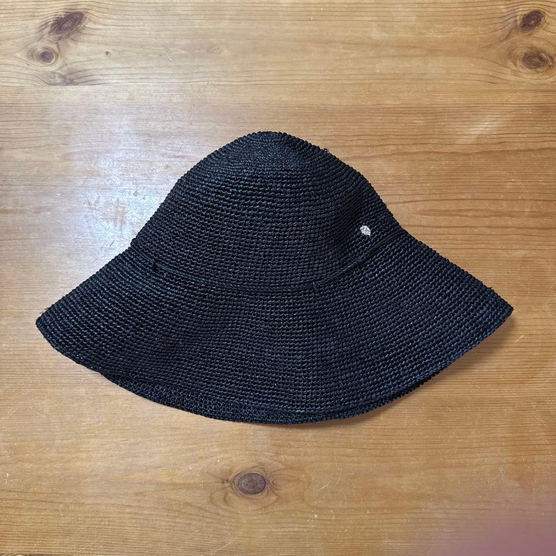 ヘレンカミンスキー プロバンス 10 ハット 麦わら帽子 ブラック