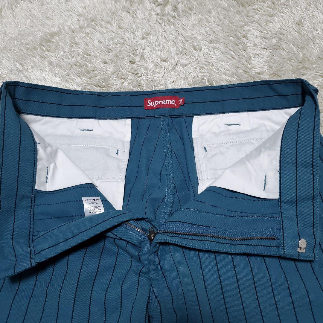 極美品✨Supreme　シュプリーム　ワークパンツ　ストライプ　Caesar様