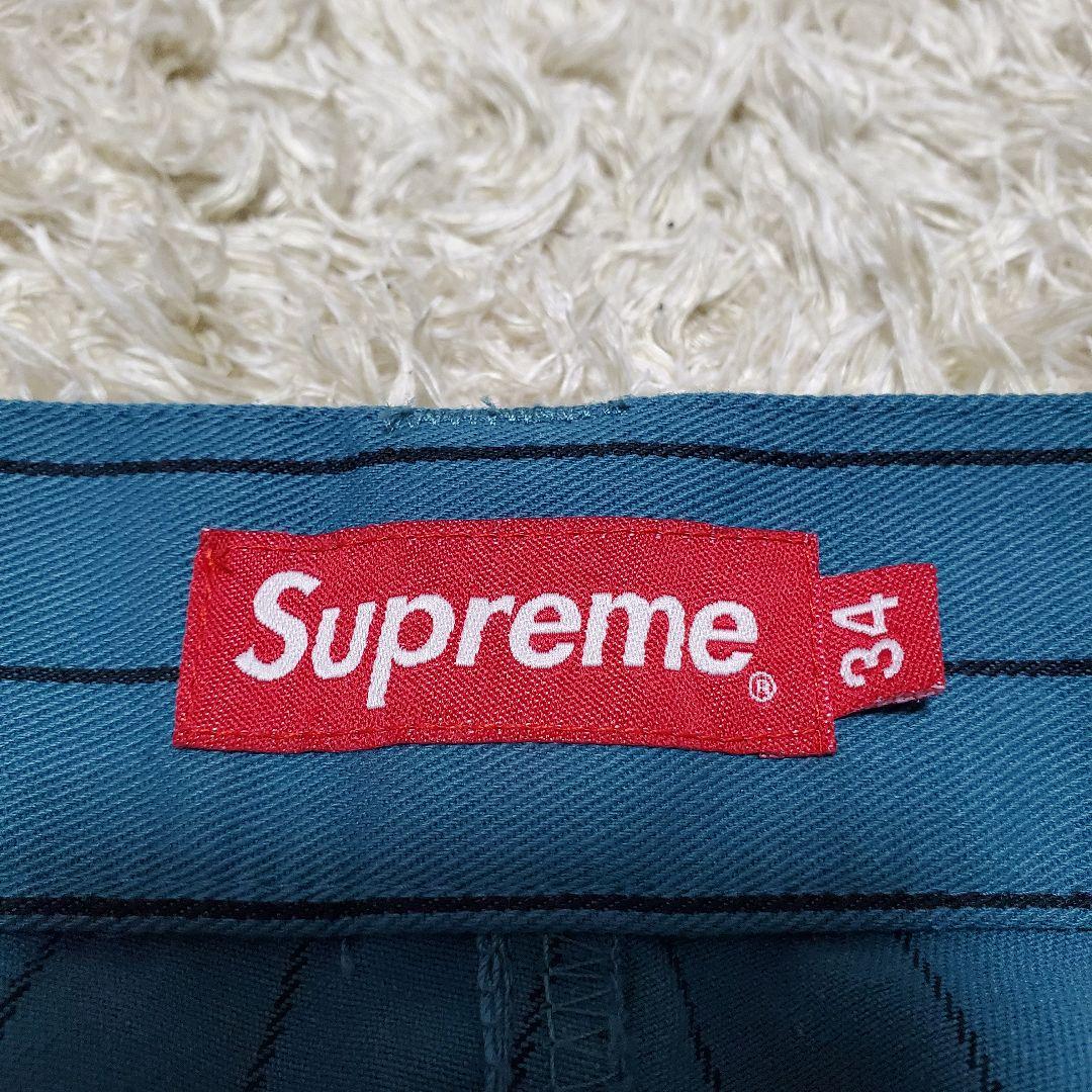 極美品✨Supreme　シュプリーム　ワークパンツ　ストライプ　Caesar様