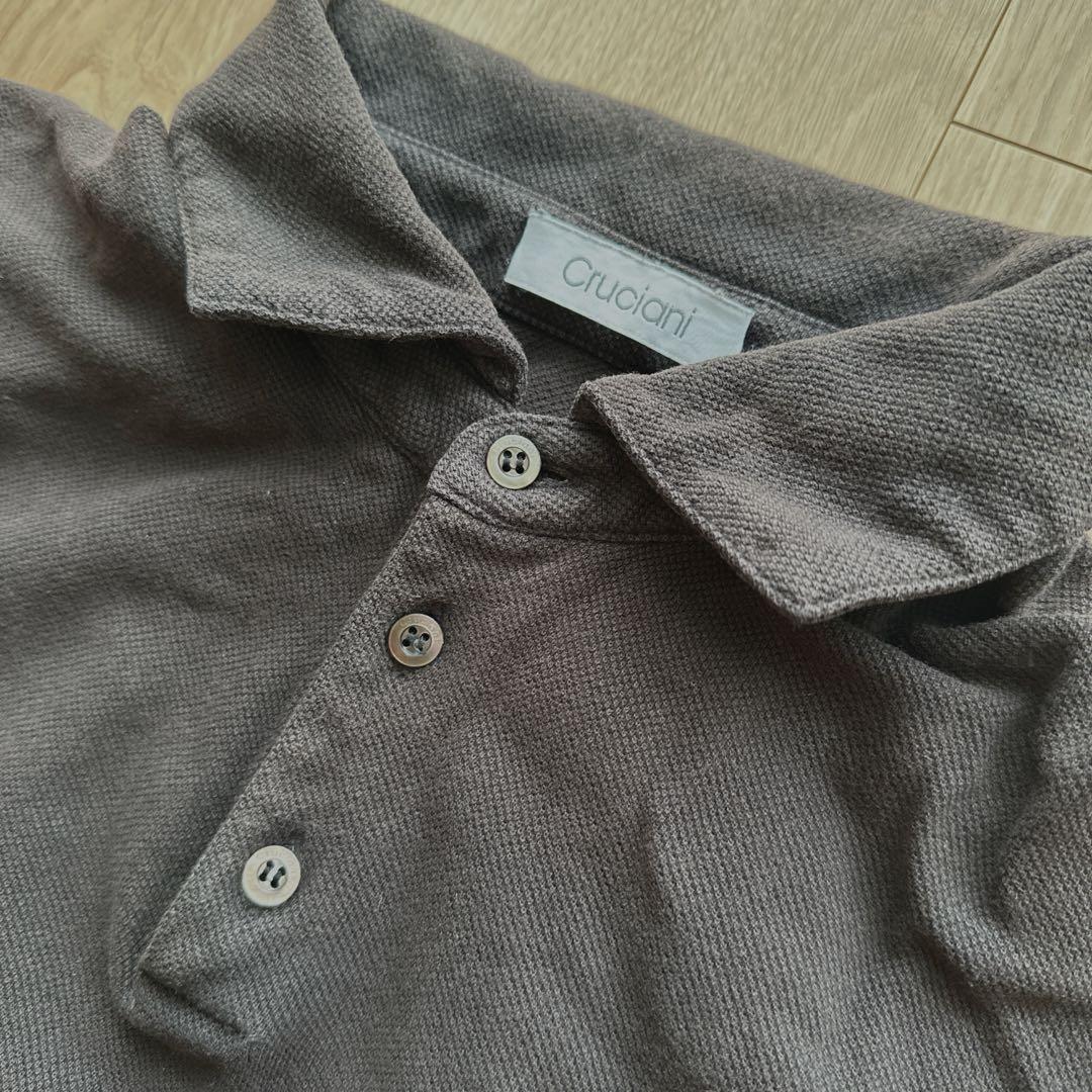 Cruciani 黒 ポロシャツ