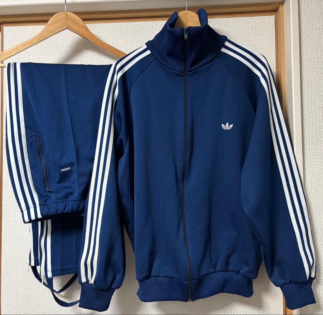 adidas デサント製 7号 ジャージセット