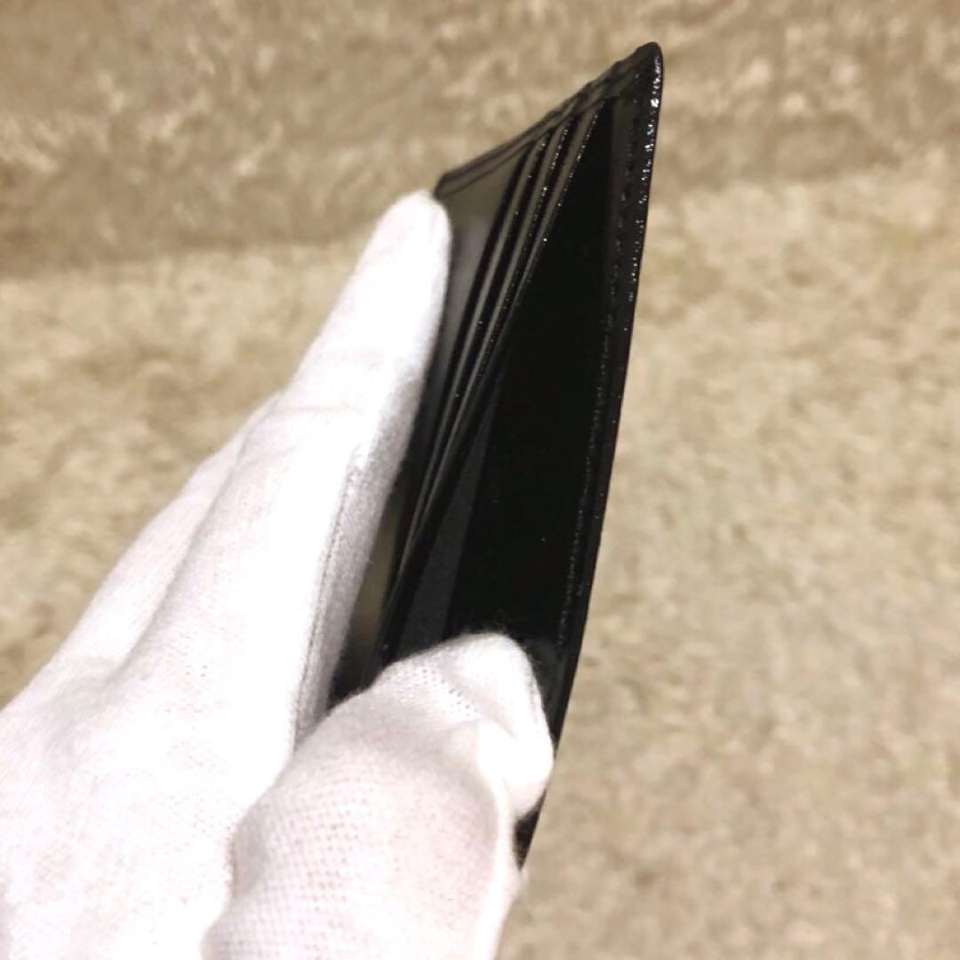 未使用✨ポーター レザー 二つ折り財布 マネークリップ　ブラック　メンズ