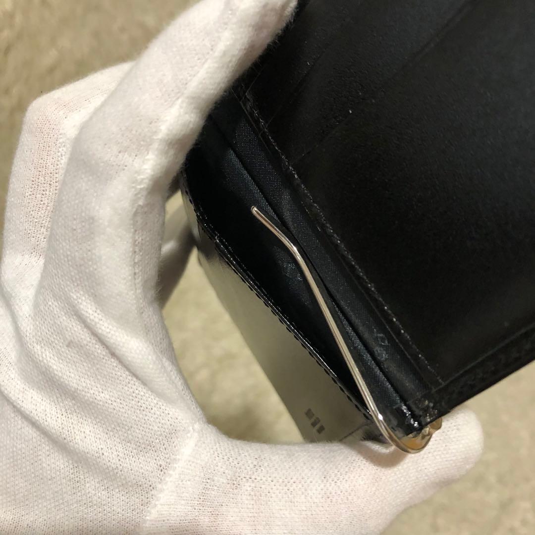 未使用✨ポーター レザー 二つ折り財布 マネークリップ　ブラック　メンズ