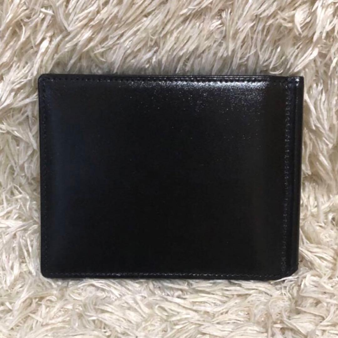 未使用✨ポーター レザー 二つ折り財布 マネークリップ　ブラック　メンズ