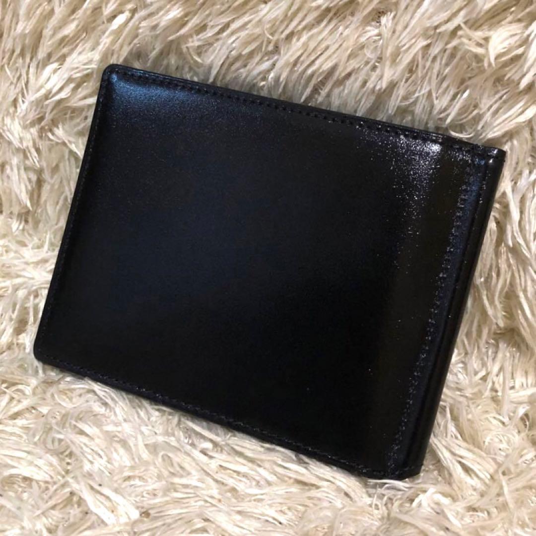 未使用✨ポーター レザー 二つ折り財布 マネークリップ　ブラック　メンズ