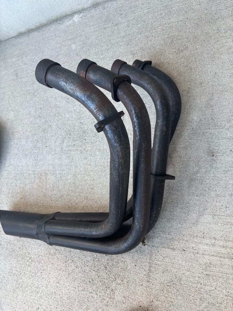 イナズマ400 ハス切りショート管　可変サイレンサー付き